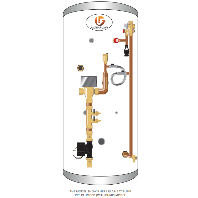 Ultraflow Heat Pump Pre-Plumbed Cylinders