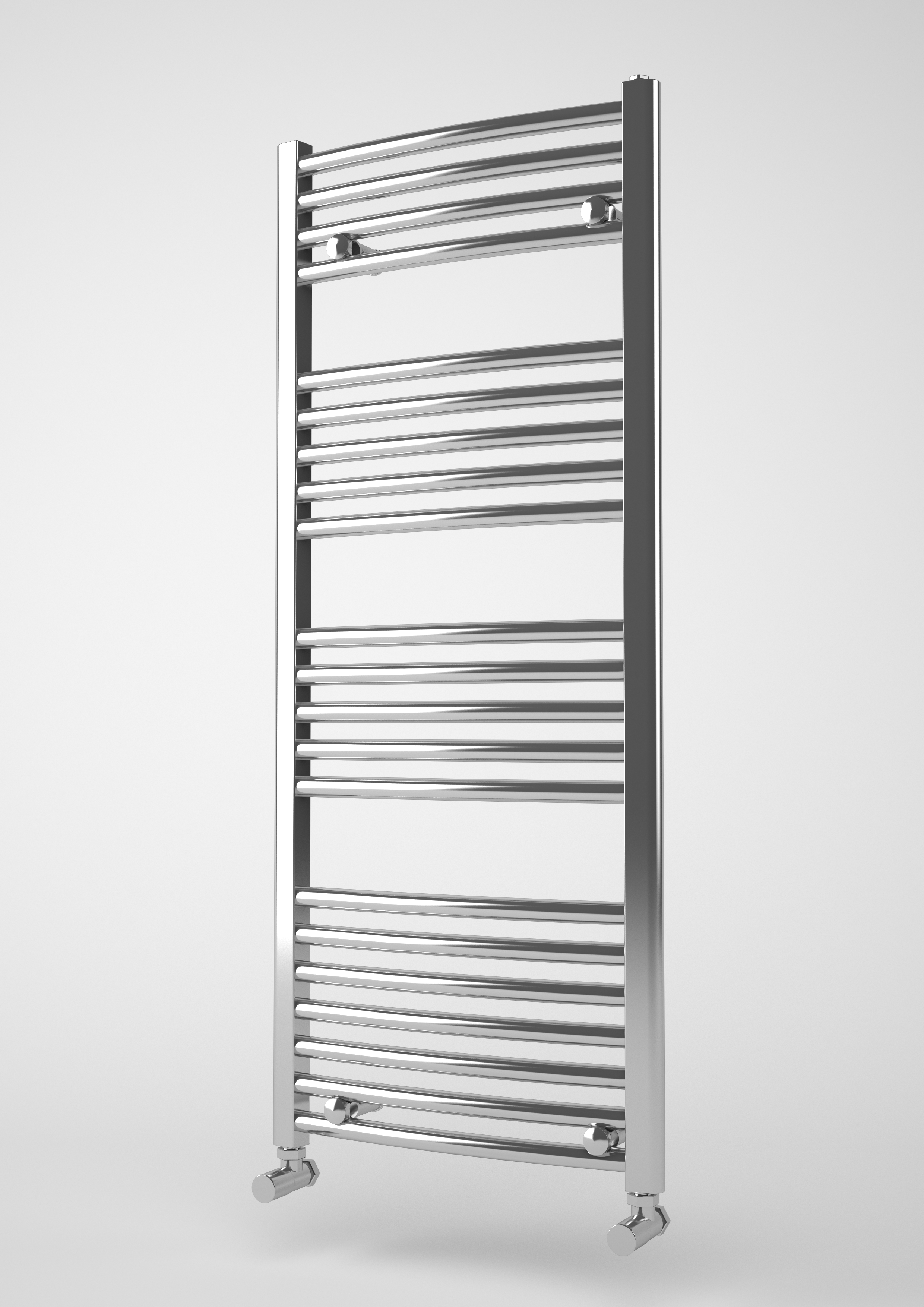 Eco Rail Curved Chrome 25mm